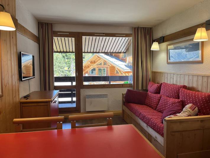 Gîte pour 4 personnes, avec Balcon et Piscine dans Plagne 1800 - 3