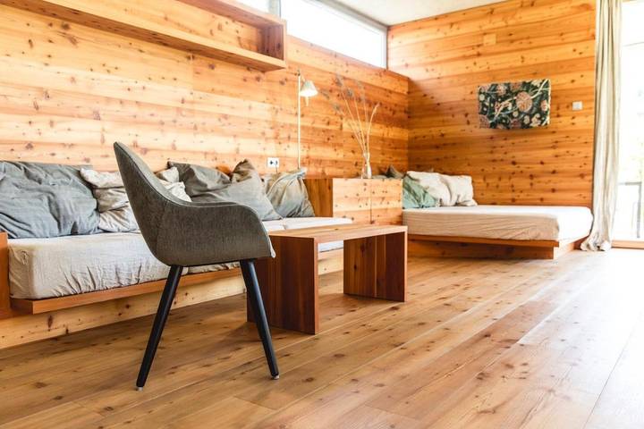 Ferienwohnung für 6 Personen, mit Sauna und Ausblick sowie Seeblick und Garten am Weissensee - 3