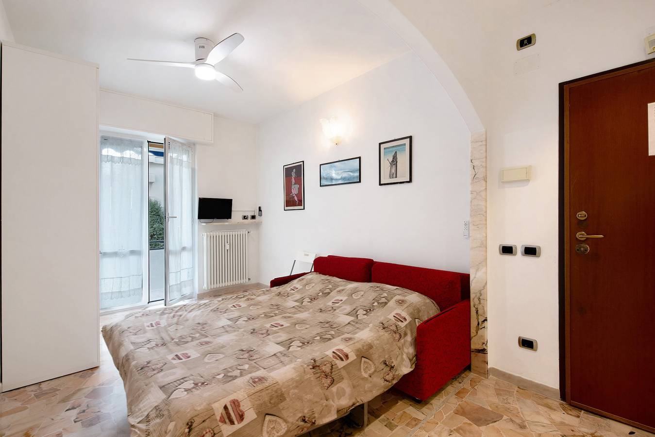 Appartement entier, Appartement 'Le Vele' avec vue sur la mer, jardin partagé et balcon in Albissola Marina, Riviera di Ponente