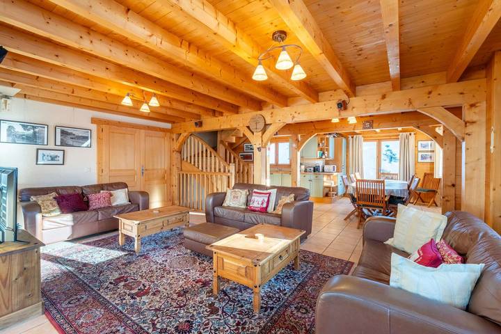Chalet pour 10 personnes, avec sauna et terrasse dans Chinaillon - 2