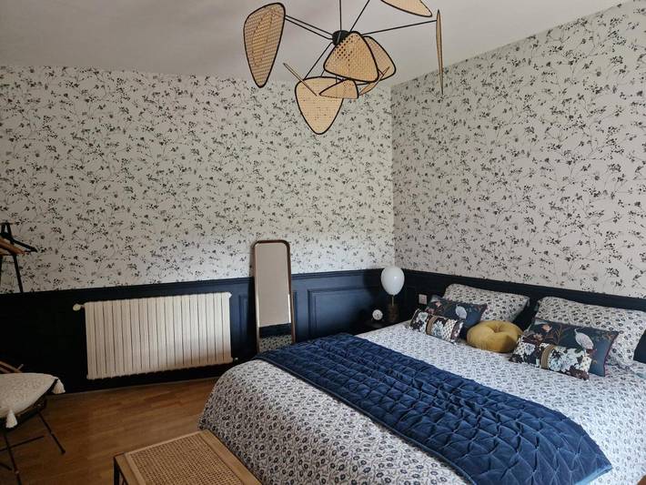 Gîte pour 5 personnes, avec jardin et vue à Scorbé-Clairvaux