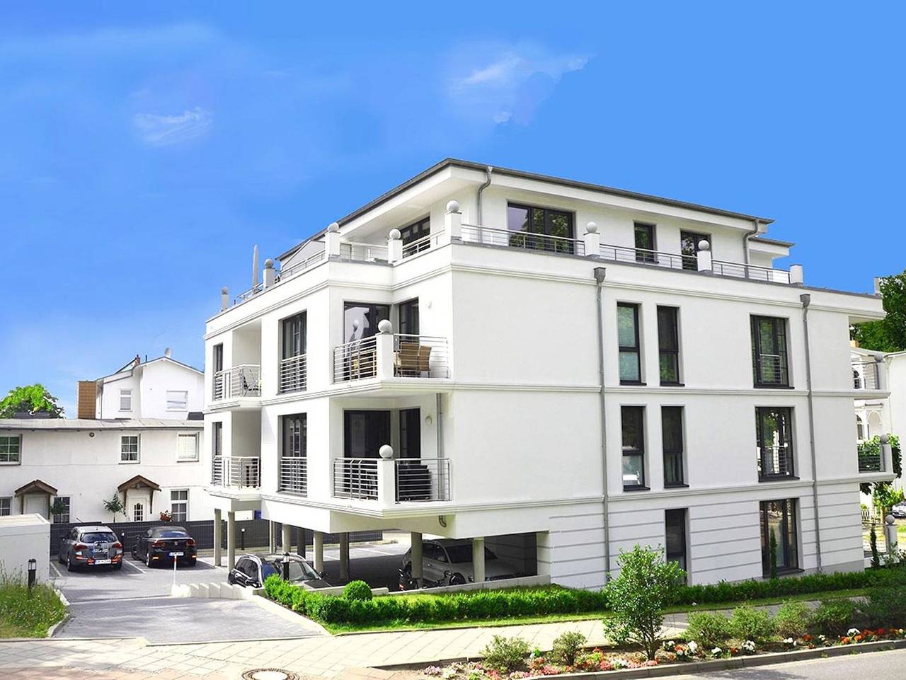 Ganze Ferienwohnung, Residenz Capitello, App. 09 - am Kurpark, Strandnah in Ostseebad Binz, Binz