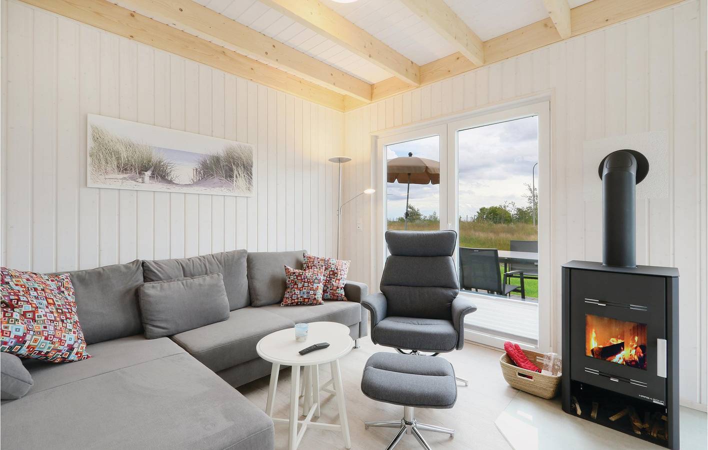 Apartment mit Meerblick, Parkplatz und Terrasse in Olpenitz, Kappeln