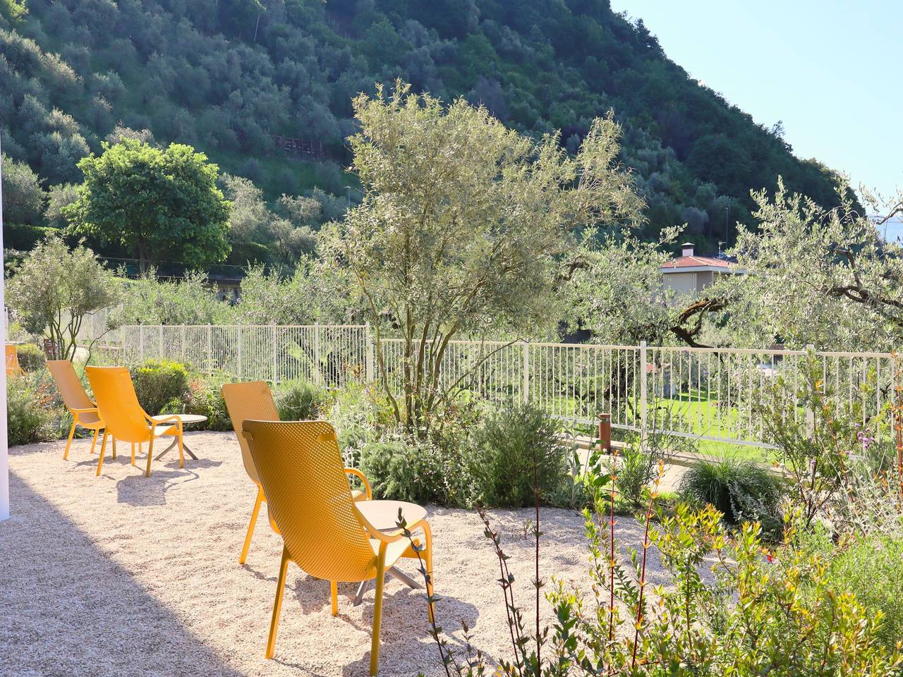 In einer klimatisierten Wohnung mit Terrasse in Marone, Gemeinde Marone