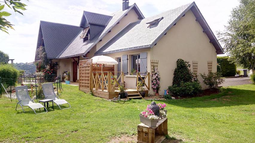 Studio pour 2 personnes, avec Terrasse et Jardin