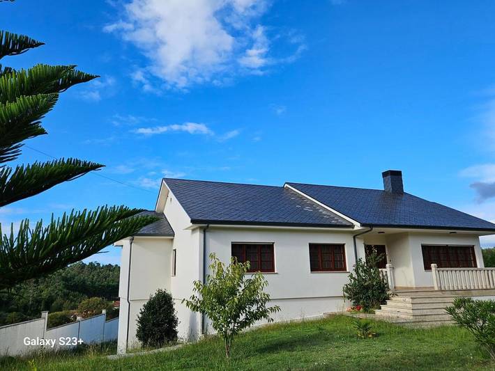 Casa rural para 6 personas, con vistas y jardín, Familias con niños en Muxía