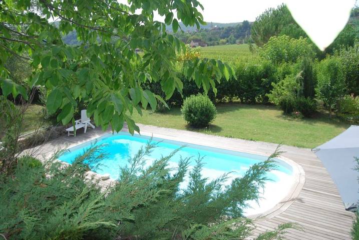 Location de vacances pour 6 personnes, avec piscine ainsi que jardin et vue à Cajarc - 2