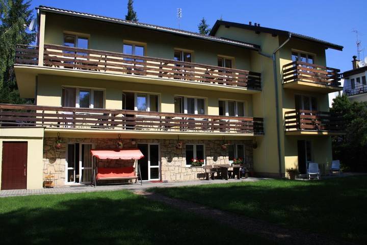 Apartament wakacyjny dla 2 osób, z Ogród w Polanica Zdrój