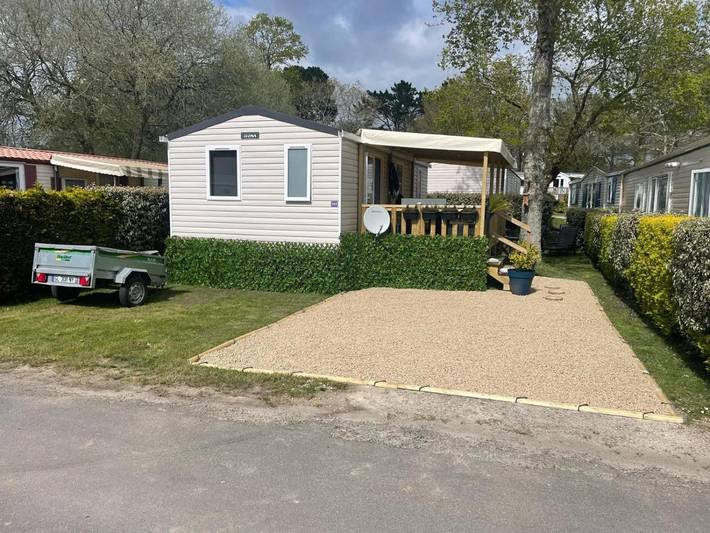 Chalet pour 4 personnes, avec jardin et piscine