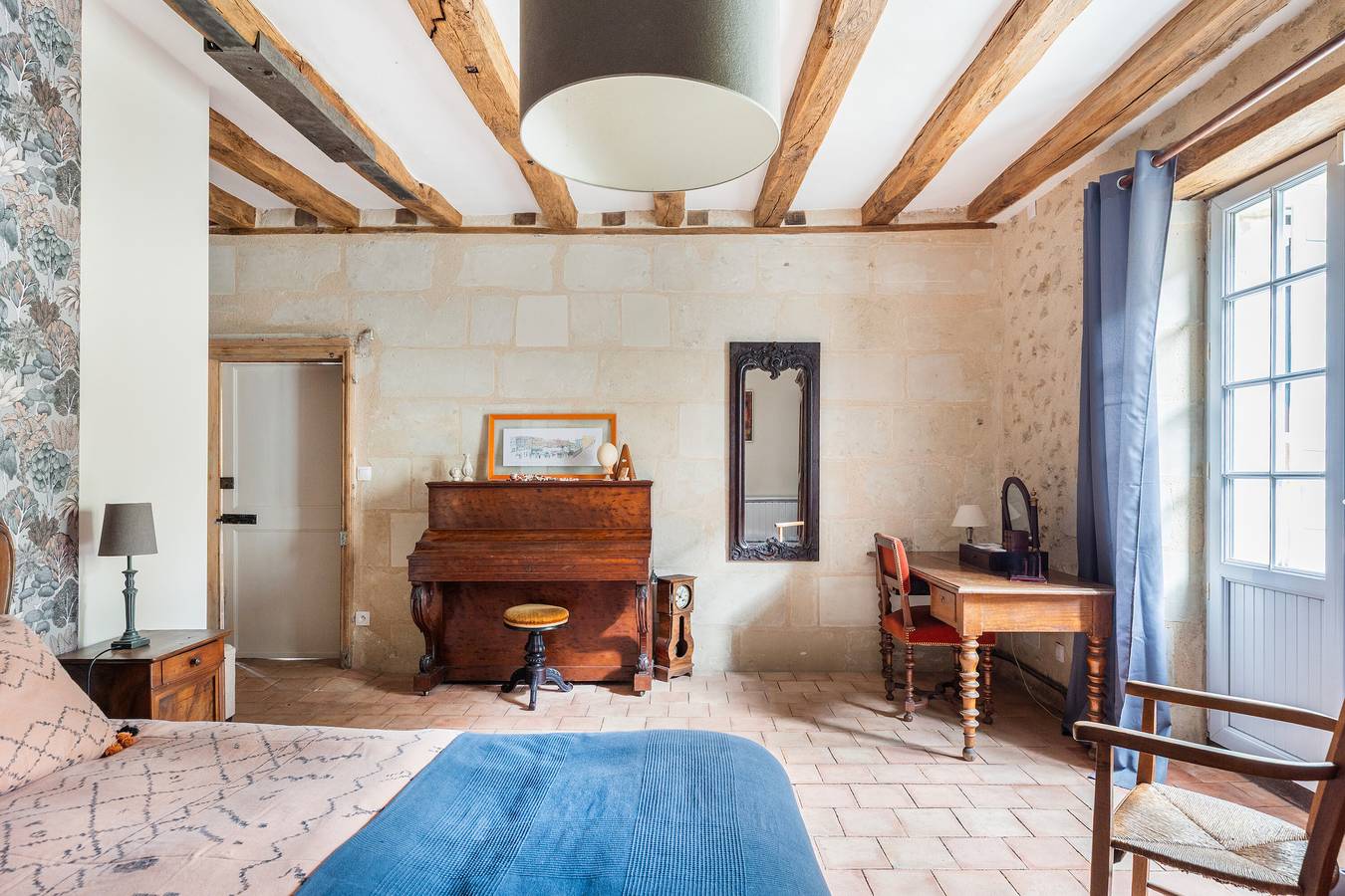 Gästezimmer 'Geräumiges Zimmer in ruhiger Lage' mit gemeinsamem Garten und Wlan in Cléré-les-Pins, Loire-Tal