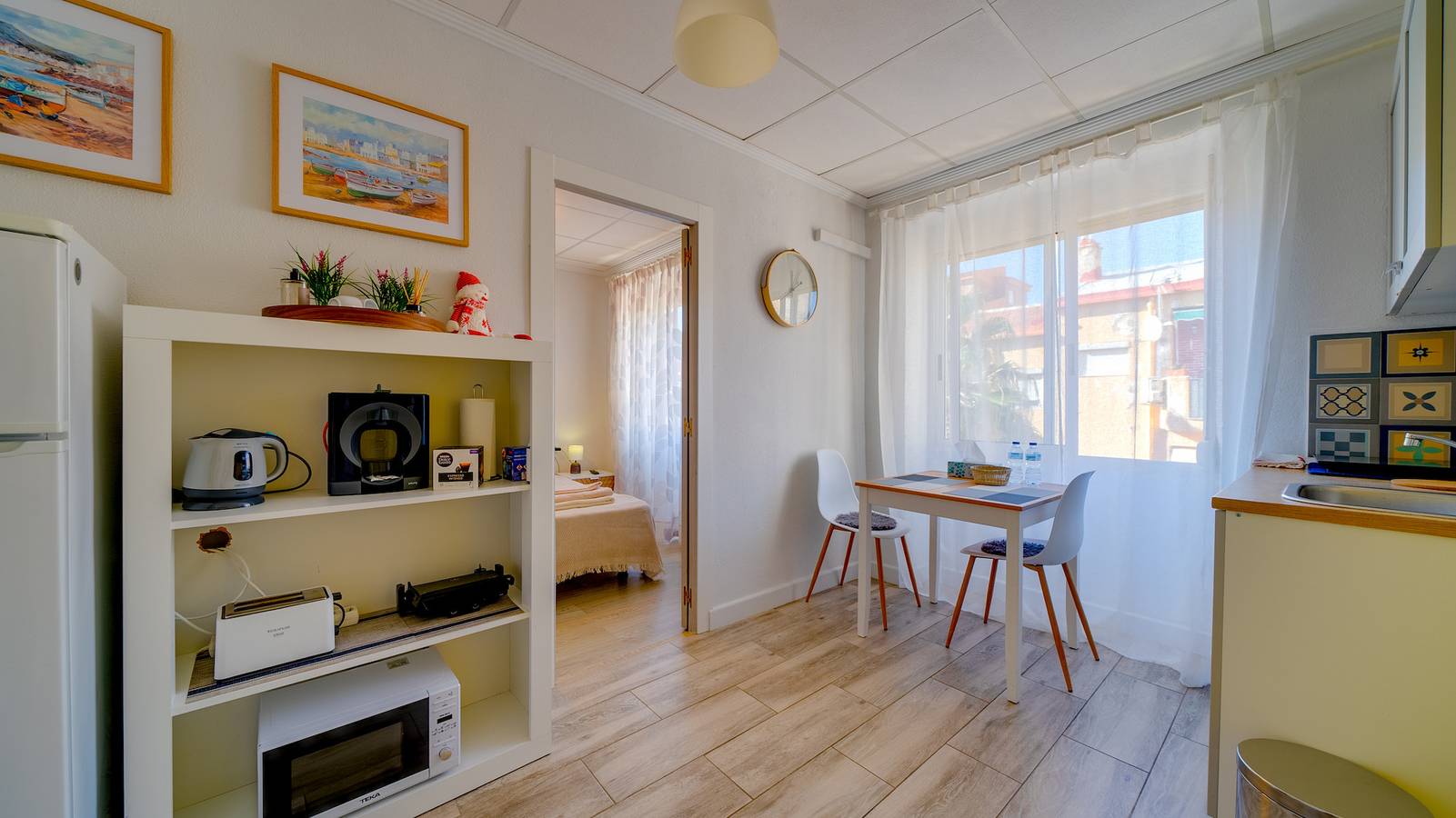 Gehele studio, Studio voor 2 personen in Raval Roig, Alicante