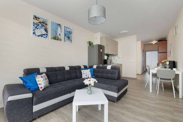 Lodge for 4 people, with balcony/terrace, with pets in Poland