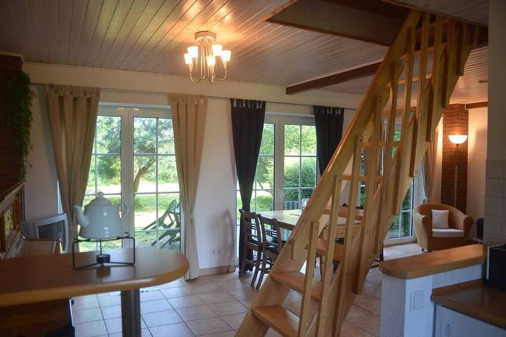 Ferienhaus für 4 Personen, mit Terrasse und Garten, mit Haustier