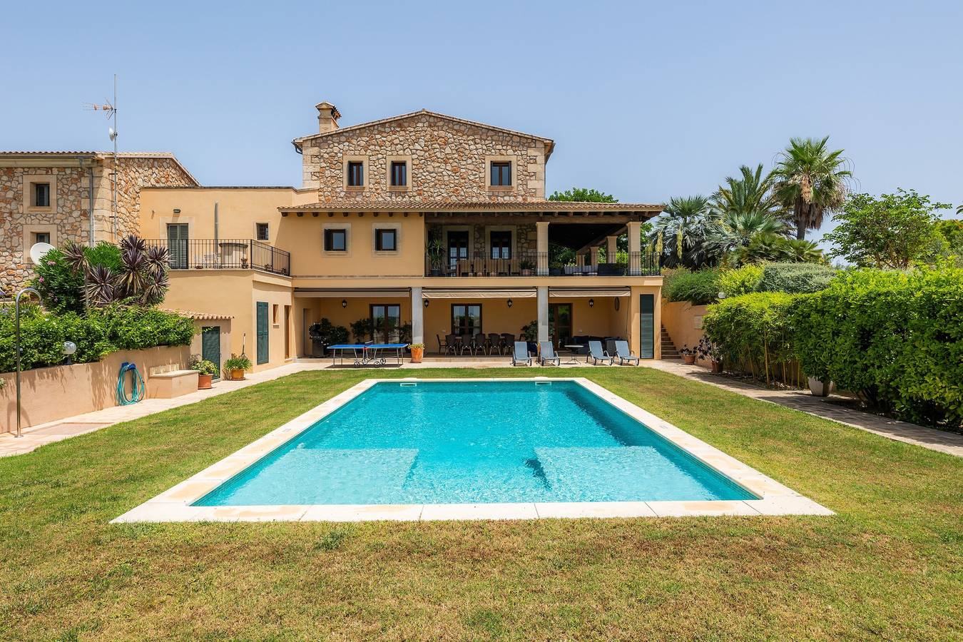 Casa de vacaciones 'Can Corem De Son Moix' con vistas a la montaña, Wi-Fi y aire acondicionado in Manacor, Mallorca Este