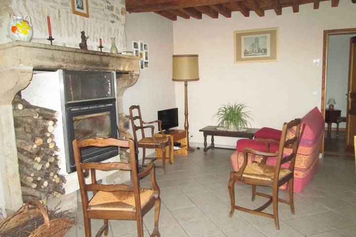 Gîte pour 6 personnes, avec Jardin