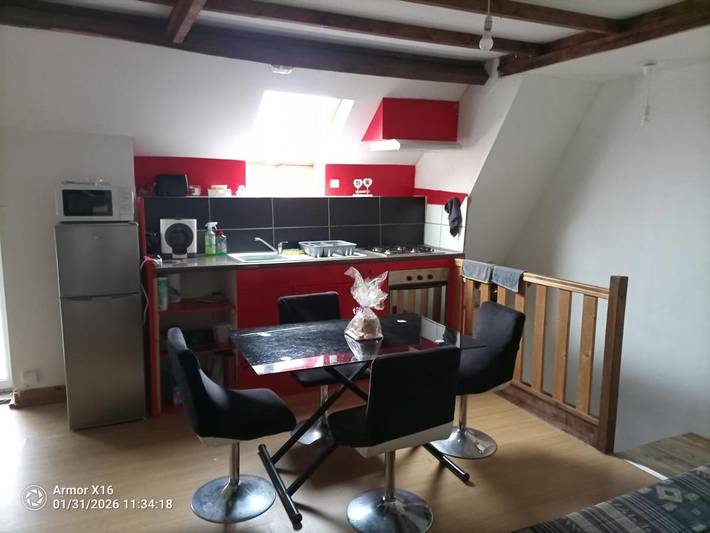 Gîte pour 3 personnes, avec terrasse et vue, animaux acceptés à Saint-Martin-de-Landelles - 2