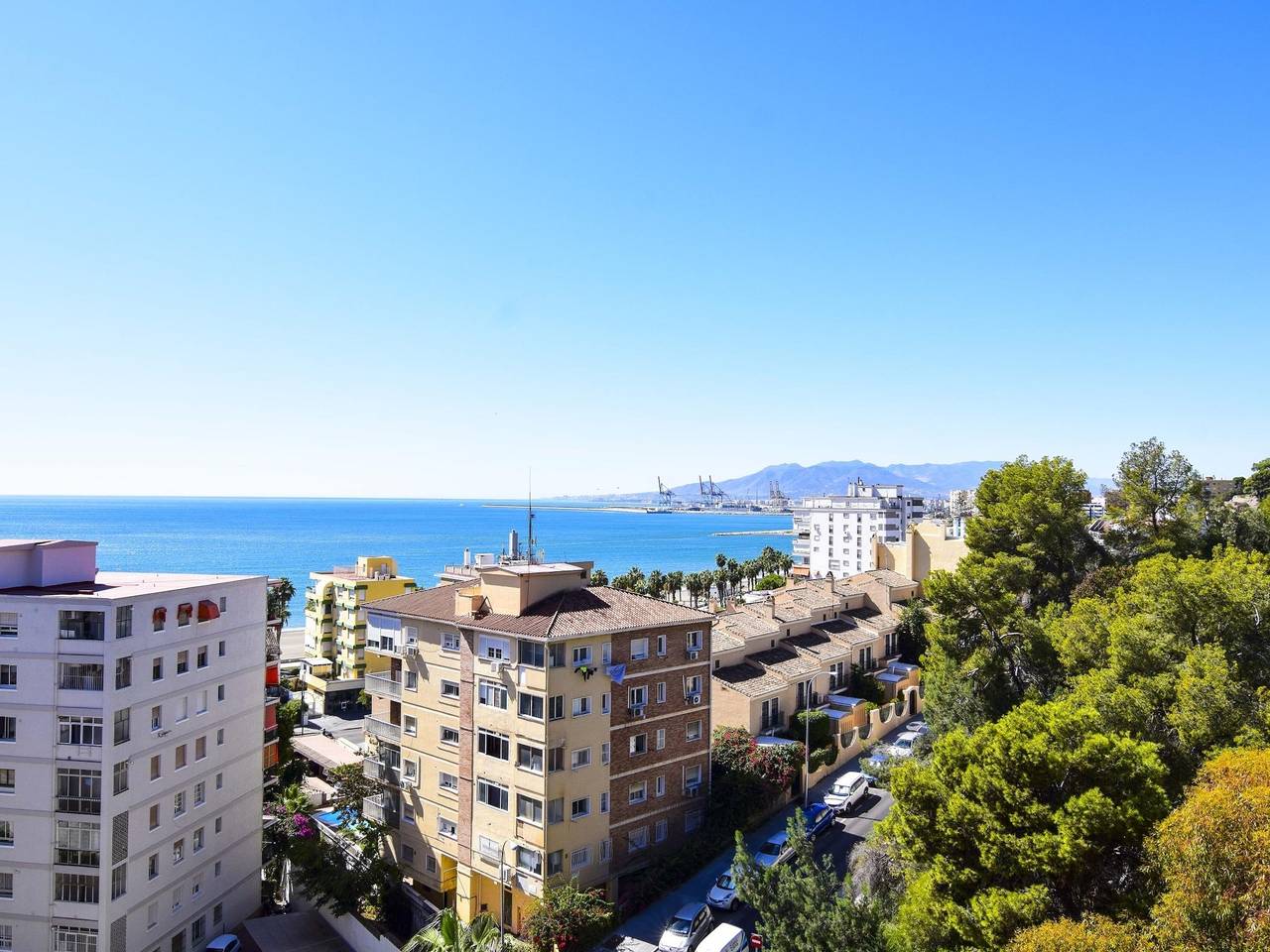 Hel semesterlägenhet, Lägenhet för 4 Personer med havsutsikt in Playa de la Caleta, Malaga