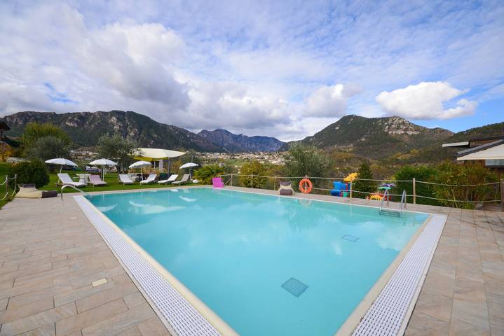 Apartamento entero, En un entorno montañoso con vistas panorámicas – Apartamento Georesort A4 in Tremosine, Montañas Garda