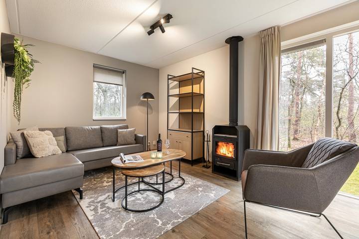 Vakantiehuis voor 4 personen, with Balkon/Terras and Terras as well as Sauna in Holten