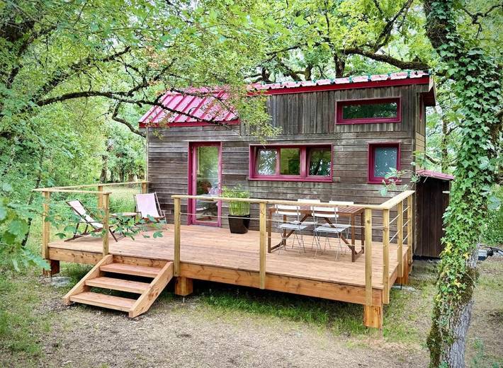 Gîte pour 3 personnes, avec Terrasse et Jardin à Lalbenque
