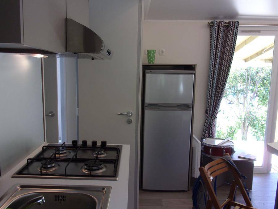 Camping La Fontaine D'annibal - Mobilhome 4 personas - Casa móvil de 2 dormitorios (35 a 38 m²) in Buis-les-Baronnies, Región de Nyons