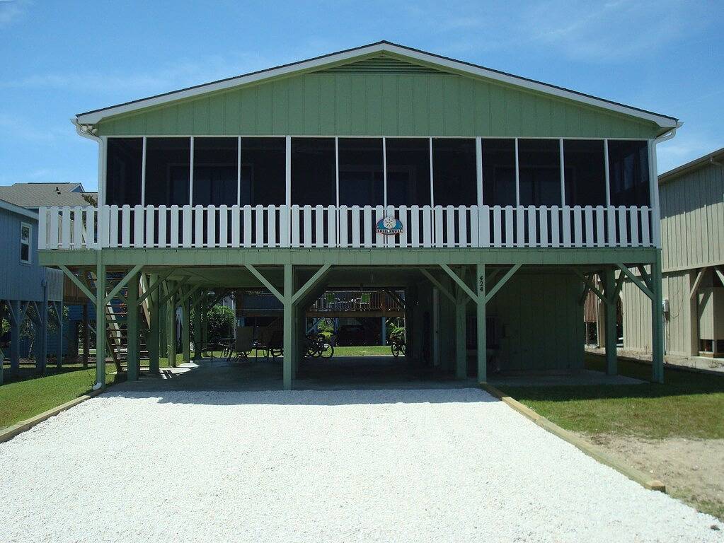 Shell House - Weniger als ein Block zum Strand Zugang und neu aktualisiert! in Sunset Beach (NC), Brunswick County