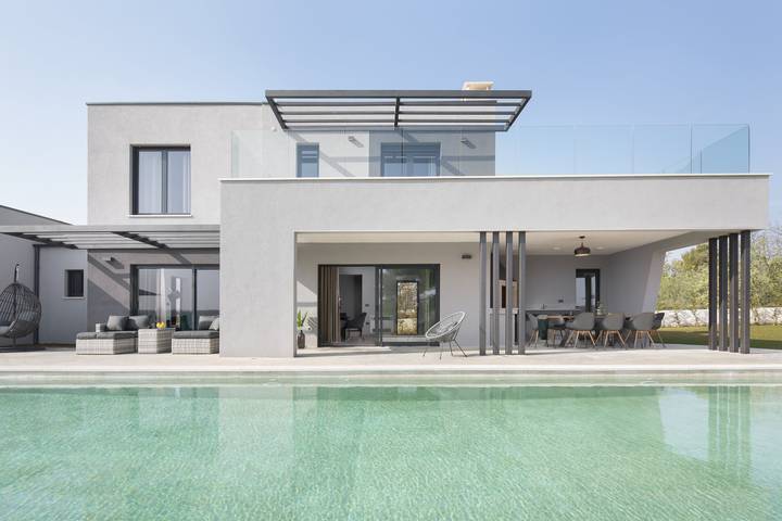 Villa für 8 Personen, mit Sauna und Terrasse sowie Pool in Vodnjan