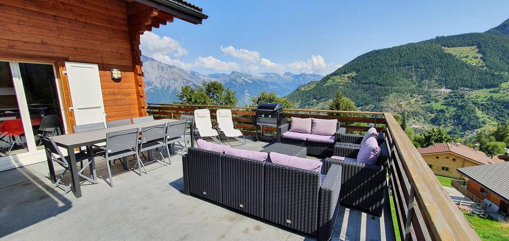 Chalet le Fauconnier in La Tzoumaz, Riddes