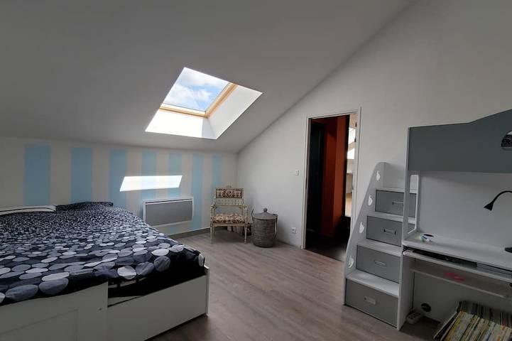 Location de vacances pour 12 personnes, avec terrasse et jardin dans Plage des Chevrets - 2