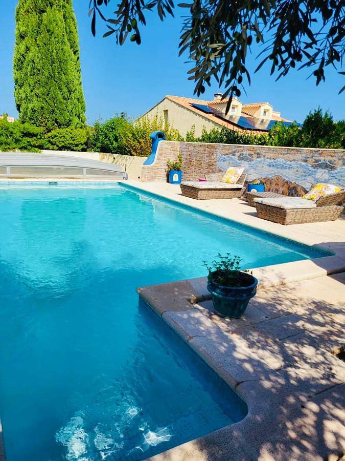 Gîte pour 4 personnes, avec vue ainsi que jardin et piscine à Saint-Georges-d'Orques - 3