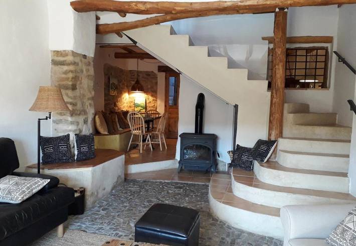 Casa rural para 10 personas, con Balcón y Terraza además de Jardín y Vistas en Jiloca