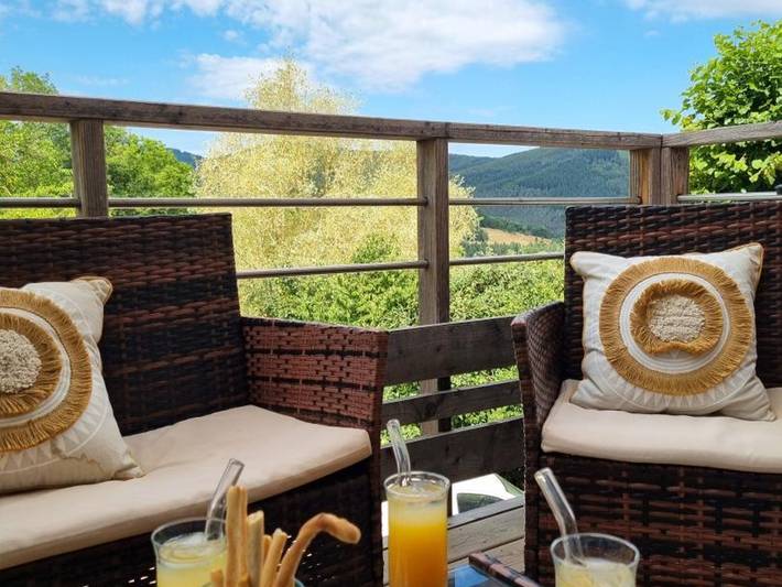 Gîte pour 5 personnes, avec balcon à Doizieux - 3