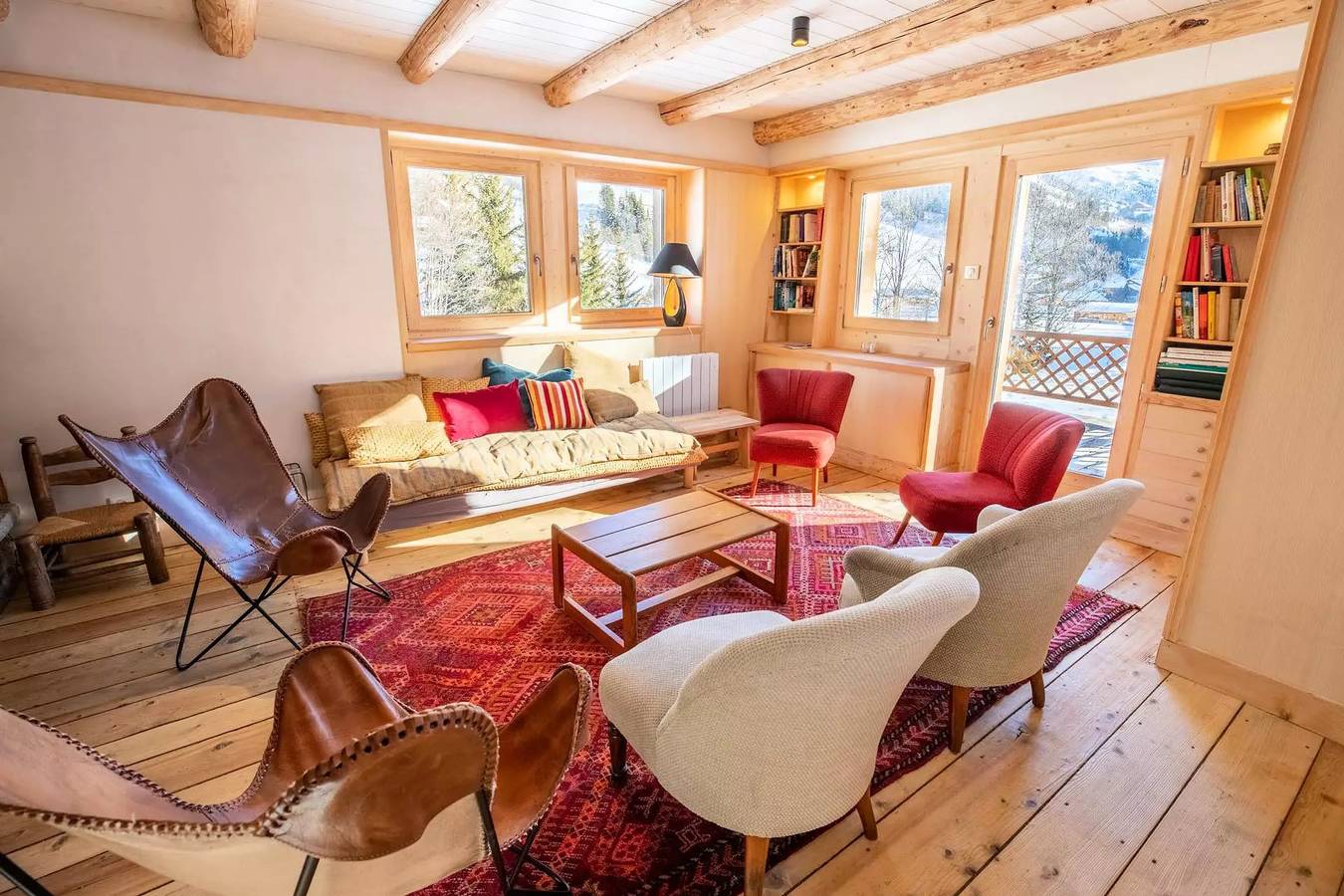 Schitterend chalet, ski-in/ski-out, dicht bij het centrum in Méribel, Les Allues