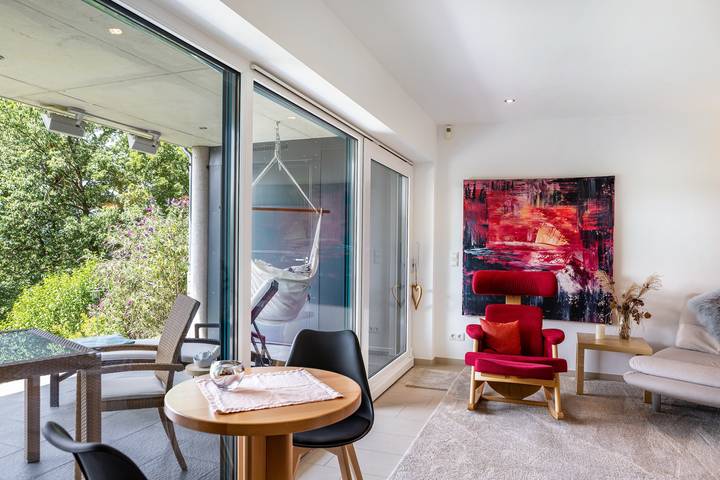Ferienwohnung für 2 Personen, mit Garten und Seeblick im Waldecker Land - 4
