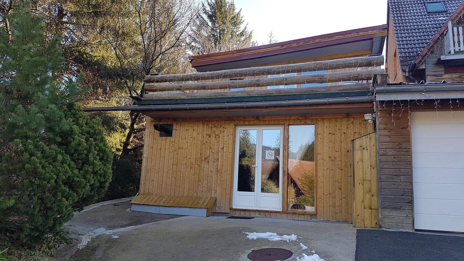 Gîte « Le Cocon des 3 Pins »: vistas a la montaña, terraza privada y Wi-Fi in Plaine (Bajo Rin), Bas-Rhin Alsacia