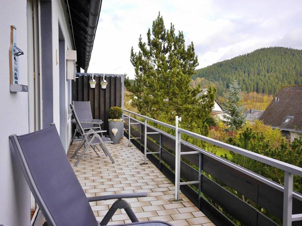 "Ettelsberg-Panorama" im Zentrum in Willingen, die Mittelgebirge