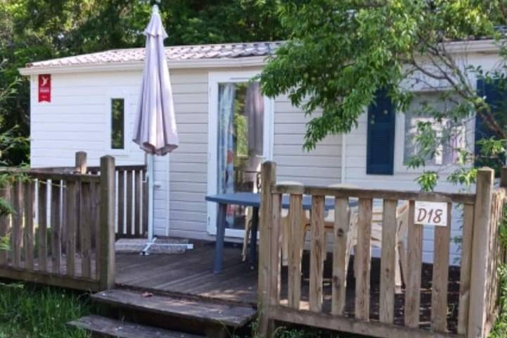 Mobil home pour 5 personnes à Monceaux-sur-Dordogne