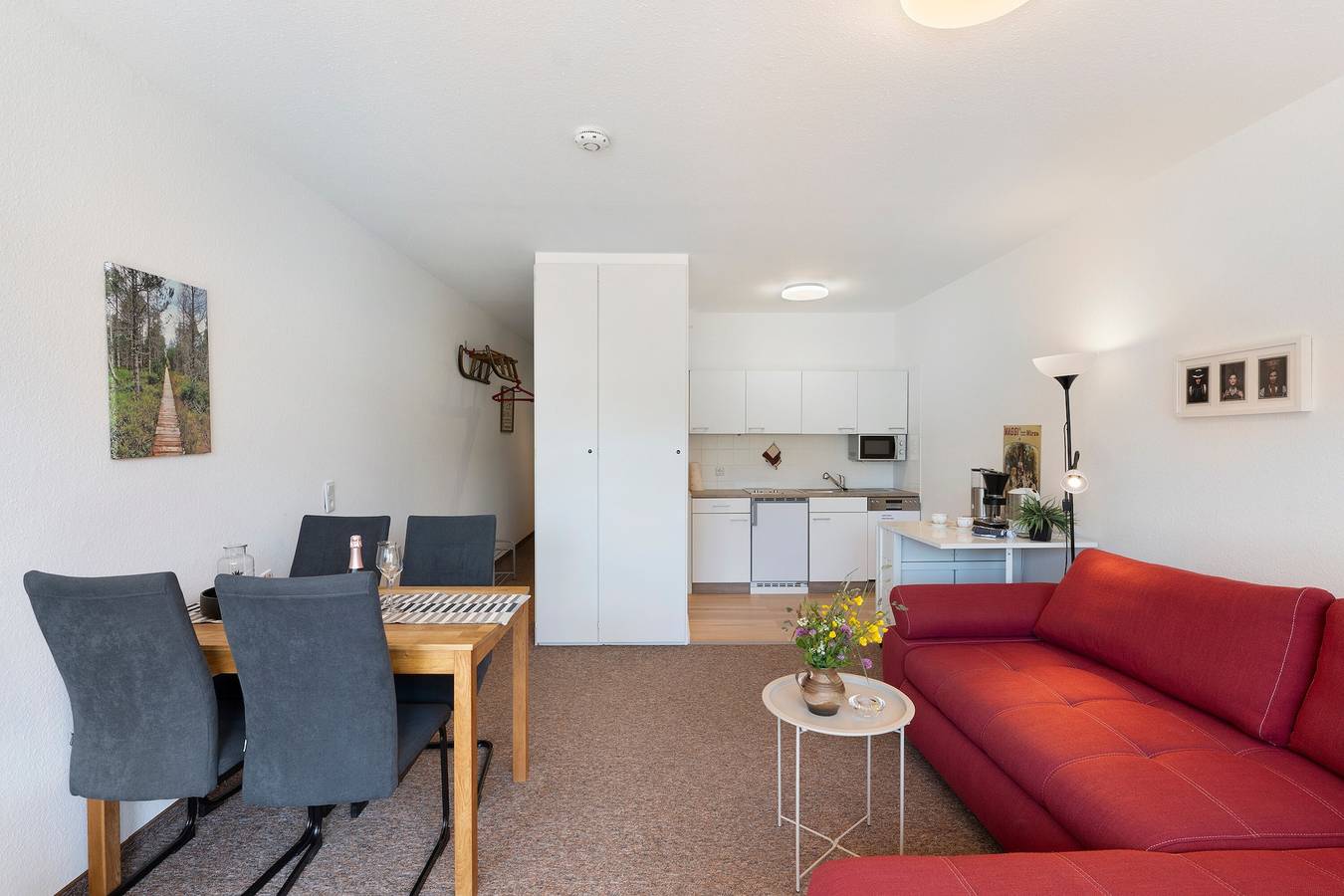 Ganze Wohnung, Ferienwohnung 'Schwarzwald Residenz Hirschen' mit Bergblick, Balkon und Wi-Fi in Schönwald, Südschwarzwald