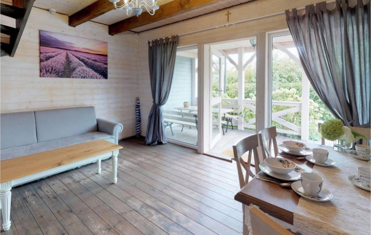 Ferienhaus für 6 Personen mit Pool in Karwia, Polnische Ostsee