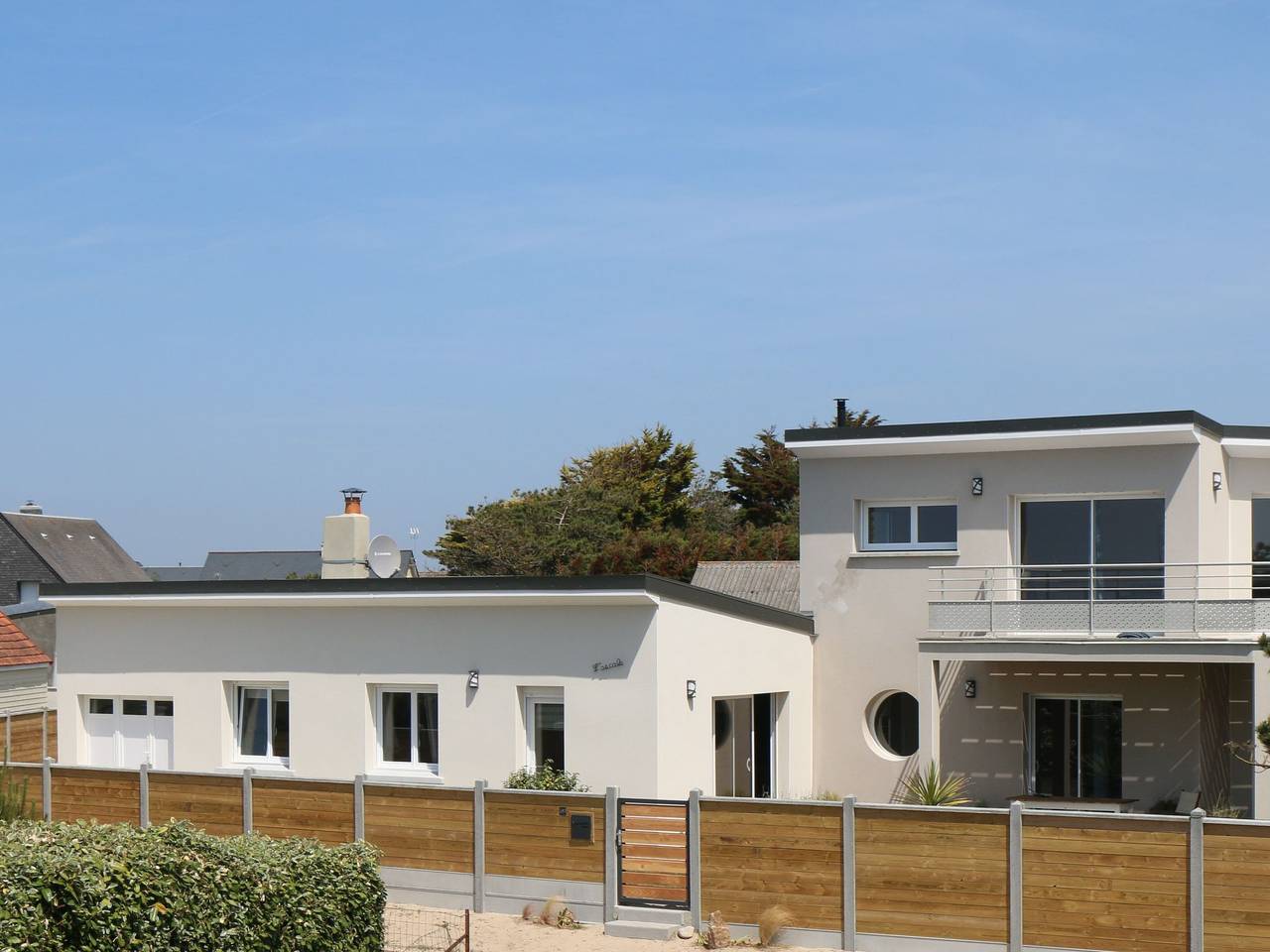 L'Escale dunes, Strände 20 Meter entfernt, Meerblick in Bretteville-sur-Ay, Région de Coutances