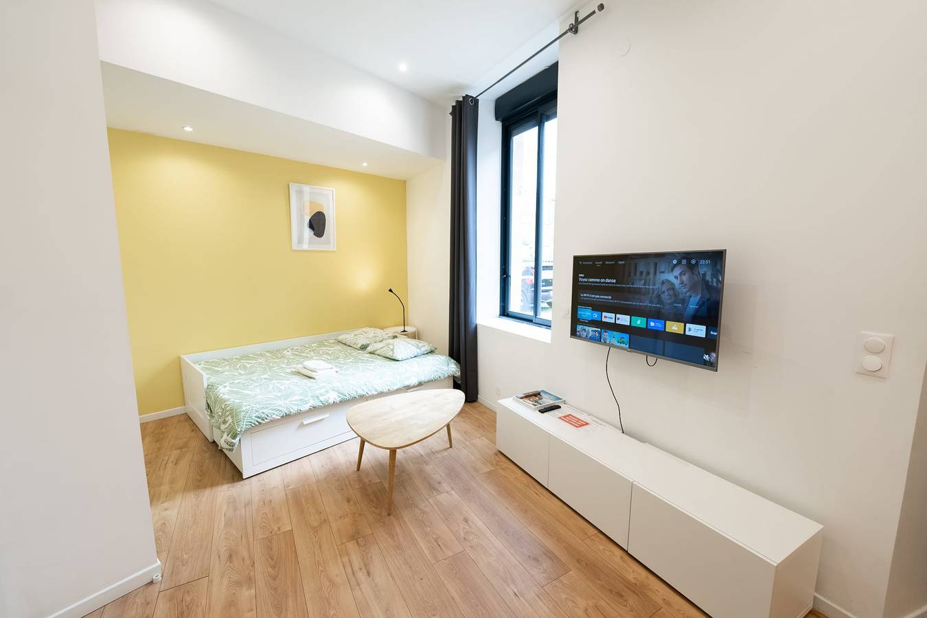 Studio entier, Studio Moderne Climatisé Au Coeur Des Chartrons  in Bordeaux, Région de Bordeaux