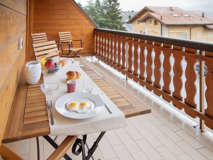 Gîte pour 4 personnes, avec balcon à Leytron - 4