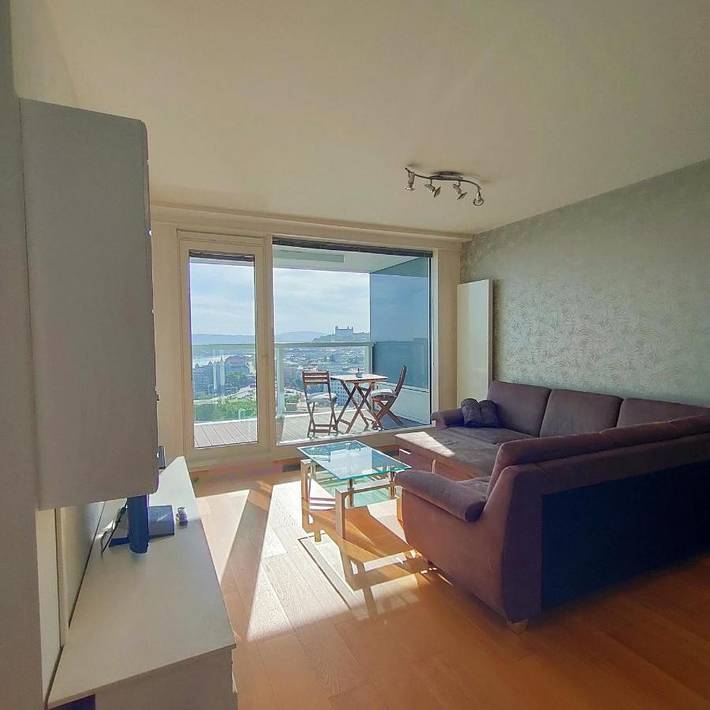 Apartament wakacyjny dla 4 osób, z widok i balkon w Bratysława