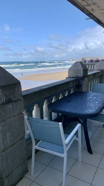 Gîte pour 4 personnes, avec balcon, animaux acceptés à Hendaye