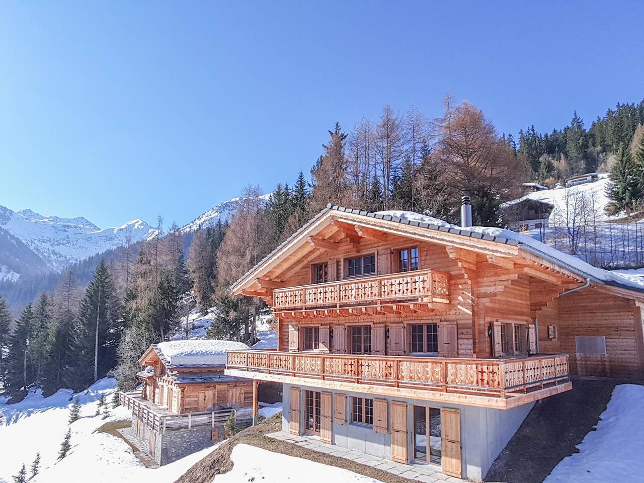 Chalet le Chapeau in La Tzoumaz, Riddes