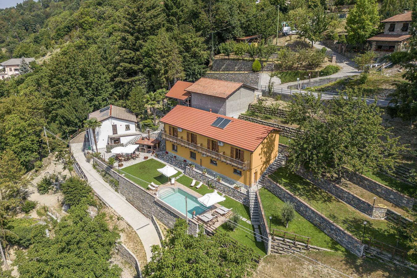 Casa Aurora - Recco, Liguria - Villa Aurora in Uscio, Ligurische Küste