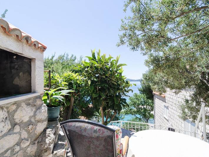 Holiday rental for 2 people, with terrace in Mlini