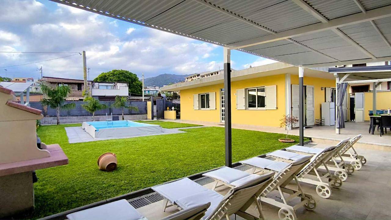 La Villa Trinacria in Giardini-Naxos, Messina Provinz