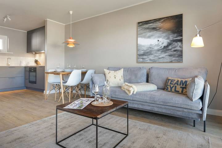 Ganze Wohnung, "Strandperle auf Sylt: Ihr Traumurlaub mit Meerblick und Komfort!" in Nordfriesische Inseln (Schleswig-Holstein) (Schleswig-Holstein), Wenningstedt