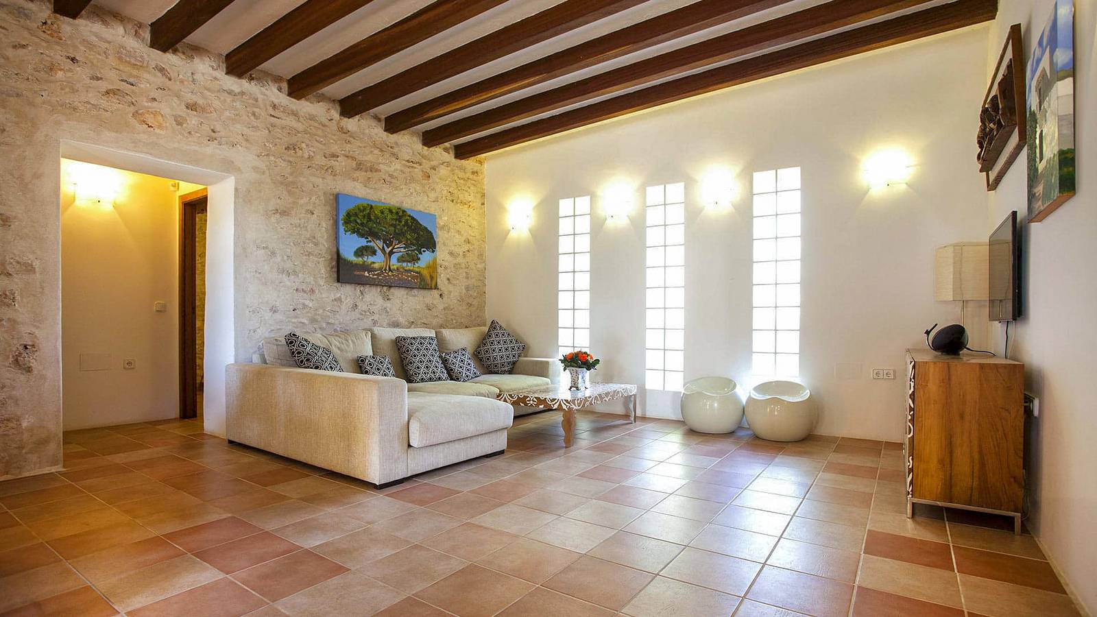 Villa für 6 Personen mit Garten in Formentera